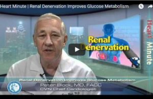 Renal denervation improves glucose metabolism