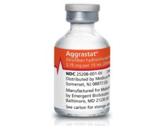 Bolus version of Aggrastat is now approved in the USA