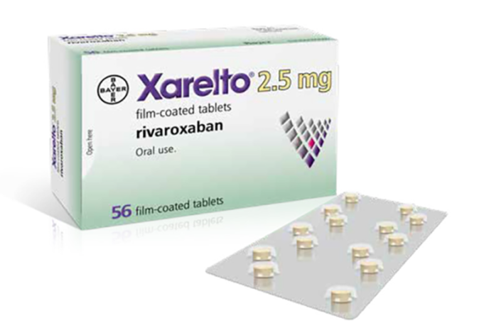 Rivaroxaban recommended by NICE for peripheral and coronary artery disease patients xarelto rivaroxaban