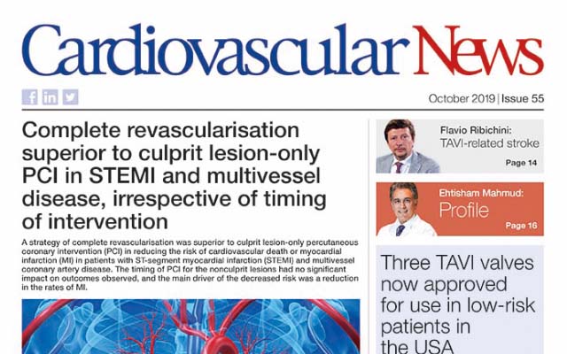 Cardiovascular News Issue 55—September 2019 US edition