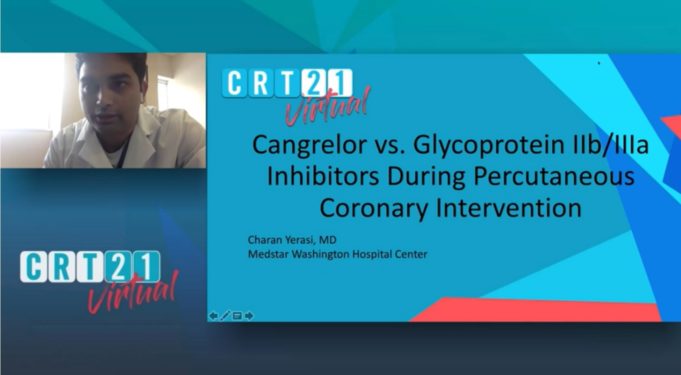 CRT 2021: Analysis compares cangrelor favourably to glycoprotein IIB