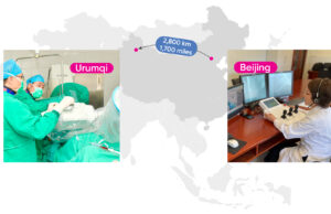 First-in-man cross-country robotic coronary angioplasty performed in two Chinese centres