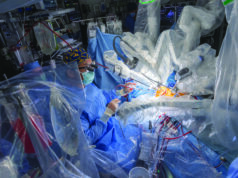 WVU team performs pioneering combined robotic aortic valve replacement and coronary bypass procedure