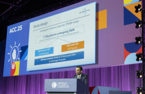 ACC.25: Cerebral embolic protection found not to reduce stroke in BHF PROTECT TAVI trial