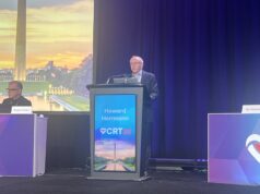 CRT 2025: Improved haemodynamics seen with supra-annular TAVI system at two years in SMART trial