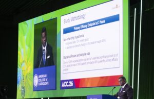 LAA closure device non-inferior to blood thinners in lowering stroke risk and death for some AF patients