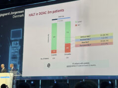 ESC 2026: DOACs only prevent leaflet thickening in the short term after TAVI