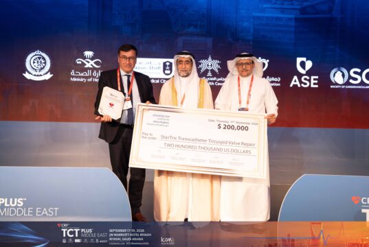 Innovative tricuspid TEER system wins TCT Plus Middle East Shark Tank competition
