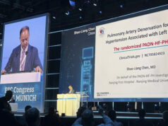 Pulmonary artery denervation shows promise in pulmonary hypertension linked to heart-failure